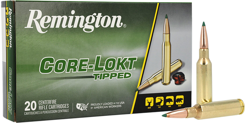 Remington Core-Lokt Tipped 6,5mm Creedmoor 129 Grs Büchsenpatronen ...