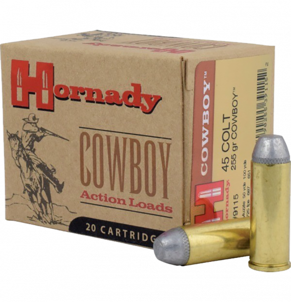 Hornady Custom .45 Colt LFN 255 grs Revolverpatronen