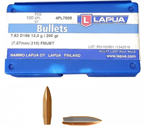 Lapua D166 Langwaffengeschosse 1