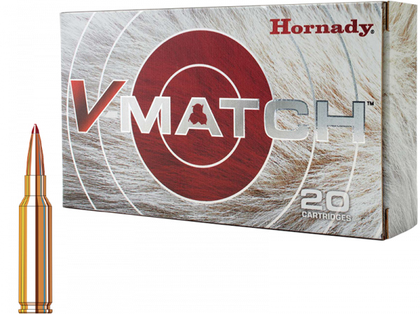 Hornady V-Match 6,5mm Creedmoor ELD-VT 100 grs Büchsenpatronen