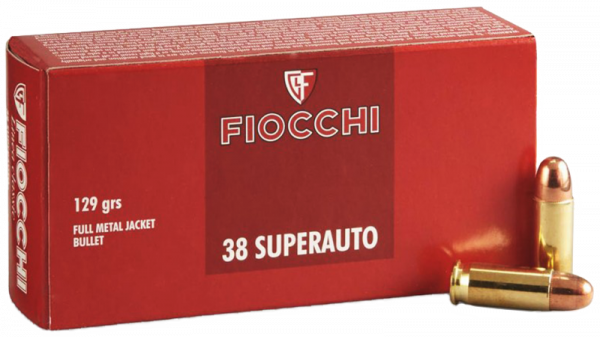 Fiocchi Classic .38 Super Auto FMJ 129 grs Pistolenpatronen