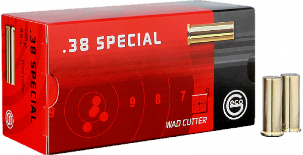 Geco Standard .38 Special WC 148 grs Revolverpatronen