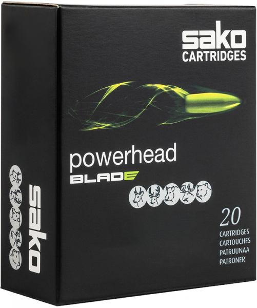 Sako Powerhead Blade 9,3x74 R 230 grs Büchsenpatronen