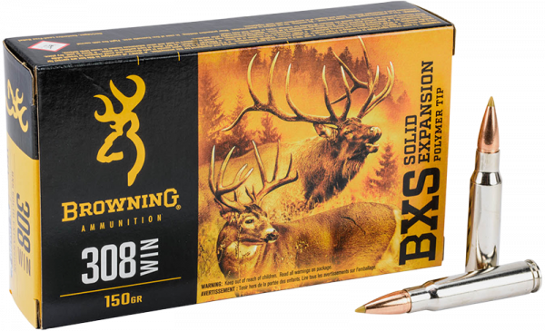 Browning BXS .308 Win 150 grs Büchsenpatronen