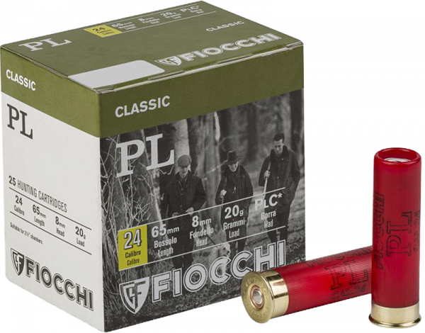 Fiocchi PL 24 24/65 20 gr Schrotpatronen 1