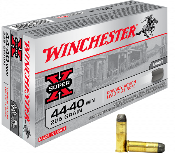 Winchester Super X .44-40 Win LFN 225 grs Revolverpatronen