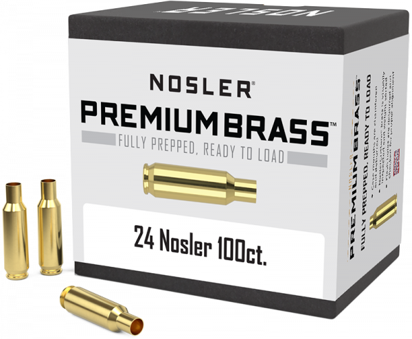 Nosler Premium Brass .24 Nosler Langwaffen Hülsen
