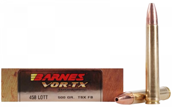 Barnes VOR-TX .458 Lott TSX 500 grs Büchsenpatronen