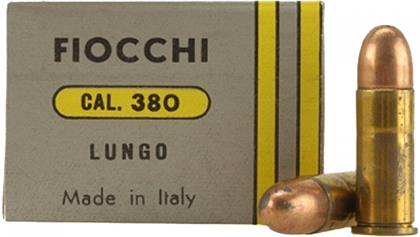 Fiocchi Old Time .380 Long Rifle FMJ 125 grs Revolverpatronen