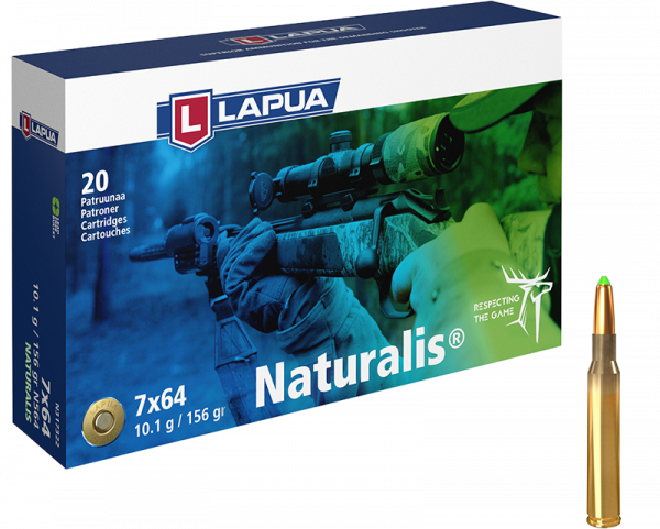 Lapua Naturalis 7x64 156 grs Büchsenpatronen