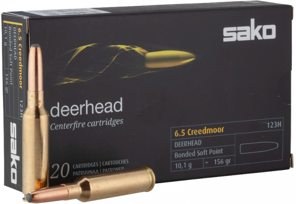 Sako Deerhead 6,5mm Creedmoor 156 grs Büchsenpatronen