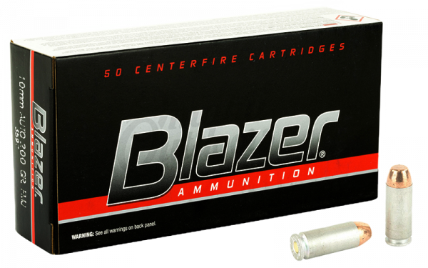 Blazer Standard 10mm Auto FMJ 200grs Pistolenpatronen