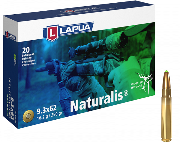 Lapua Naturalis 9,3x62 250 grs Büchsenpatronen