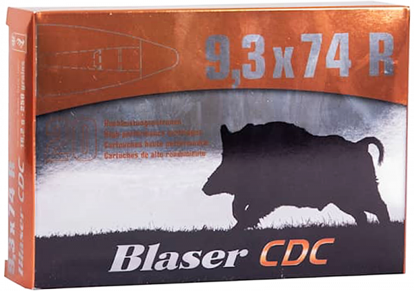 Blaser CDC 9,3x74 R 250 grs Büchsenpatronen
