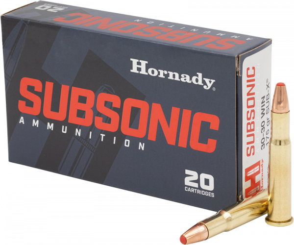 Hornady Subsonic .30-30 Win Sub-X 175 grs Bchsenpatronen