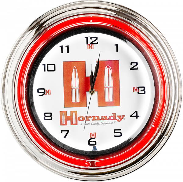 Hornady Retro Neon Uhr