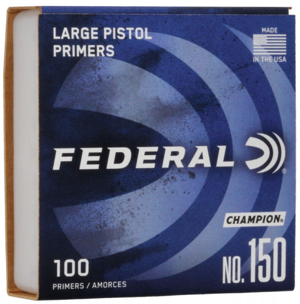 Federal Premium Champion 150 Large Pistol Zündhütchen