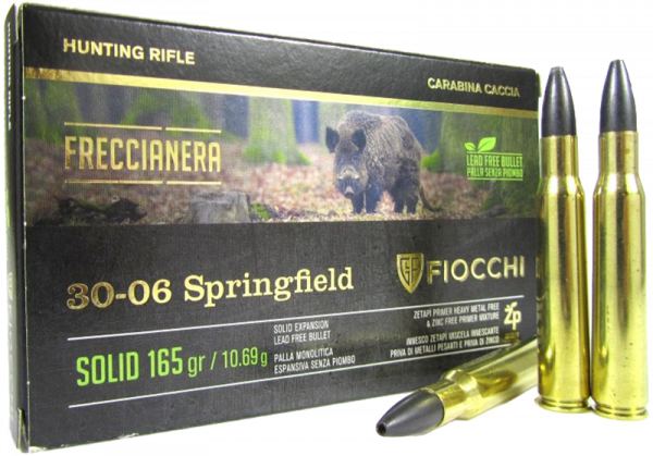 Fiocchi Hunting .30-06 Springfield BTHP 165 grs Büchsenpatronen
