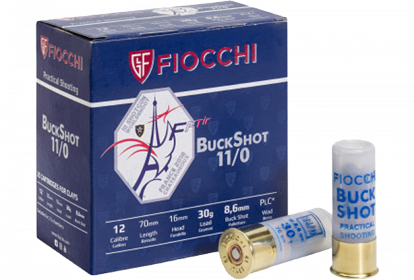 Fiocchi Buckshot Practical Shooting 12/70 30,5 gr Schrotpatronen