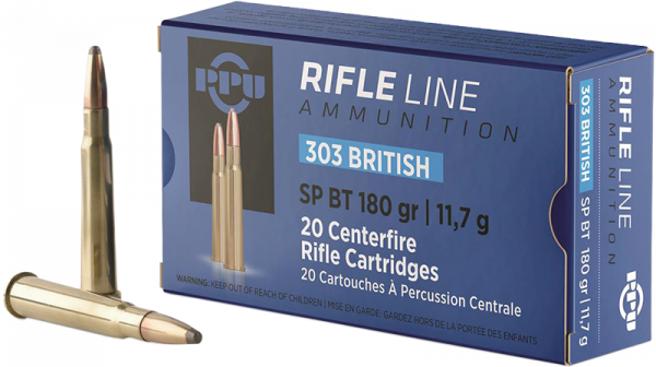 Prvi Partizan Rifle Line .303 British BTSP 180 grs Büchsenpatronen