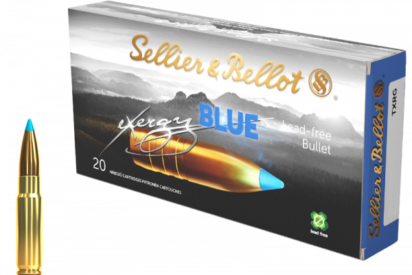 Sellier & Bellot eXergy Blue .300 AAC Blackout TXRG 110 grs Büchsenpatronen