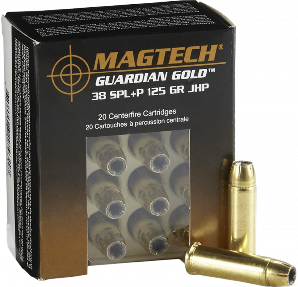 Magtech First Defense Guardian Gold .38 Special +P 125 grs Revolverpatronen