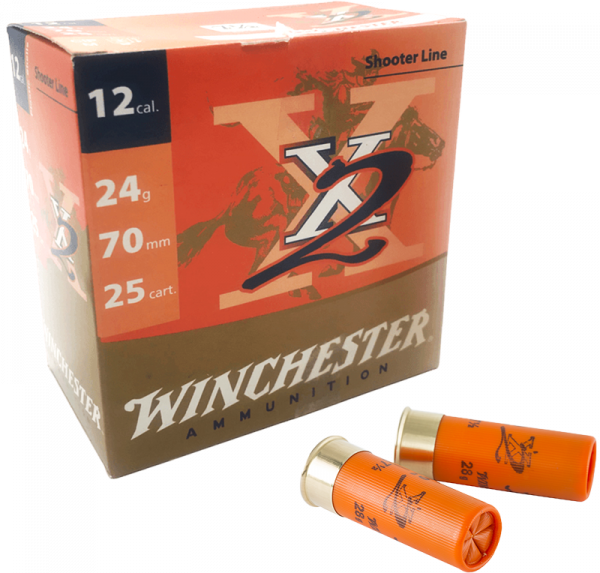 Winchester X2 12/70 24 g Schrotpatronen 1