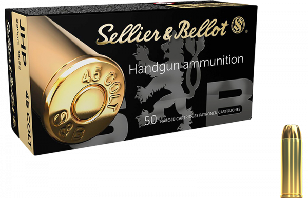 Sellier & Bellot Standard .45 Colt SJHP 230 grs Revolverpatronen