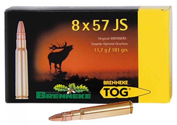 Brenneke 8x57 IS TOG 181 grs Büchsenpatronen