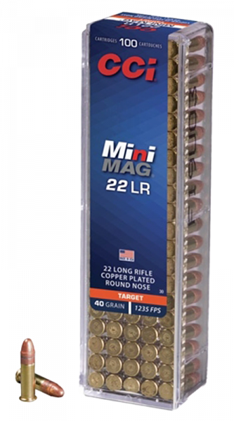 CCI Mini Mag .22 LR CPRN 40 grs Kleinkaliberpatronen