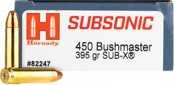 Hornady Subsonic .450 Bushmaster Sub-X 395 grs Bchsenpatronen