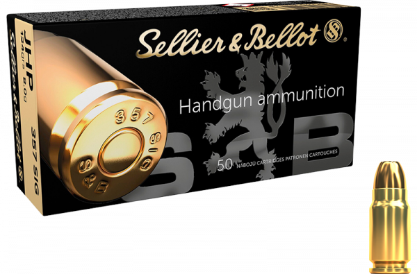 Sellier & Bellot Standard .357 SIG JHP 124 grs Pistolenpatronen
