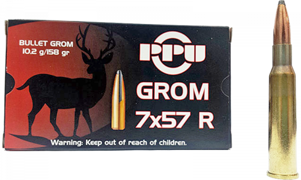 Prvi Partizan Grom Line 7x57 R Prvi Partizan GROM 158 grs Büchsenpatronen