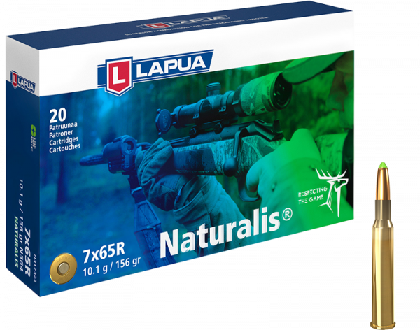 Lapua Naturalis 7x65 R 156 grs Büchsenpatronen