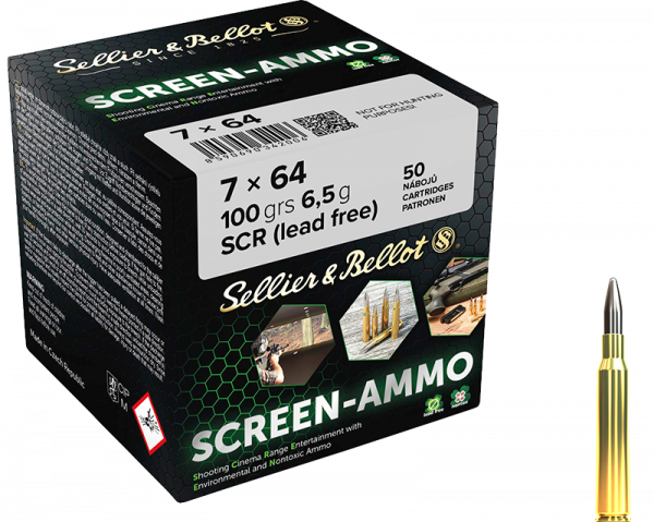 Sellier & Bellot Screen-Ammo 7x64 100 grs Büchsenpatronen