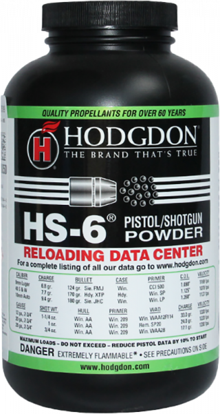 Hodgdon HS-6 NC Pulver