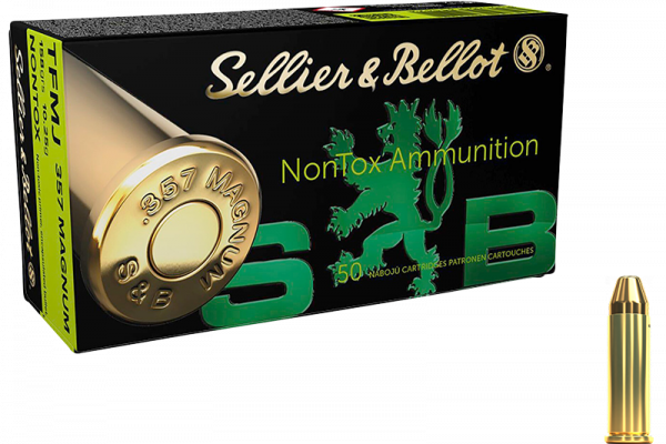 Sellier & Bellot Standard .357 Mag TFMJ 158 grs Revolverpatronen