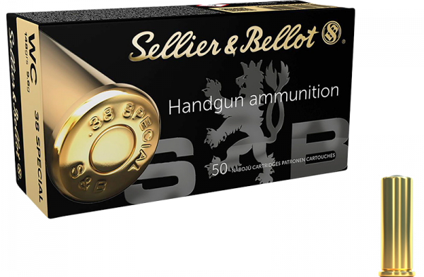 Sellier & Bellot Standard .38 Special WC 148 grs Revolverpatronen