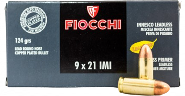 Fiocchi Top Target 9x21  CPRN 124 grs Pistolenpatronen