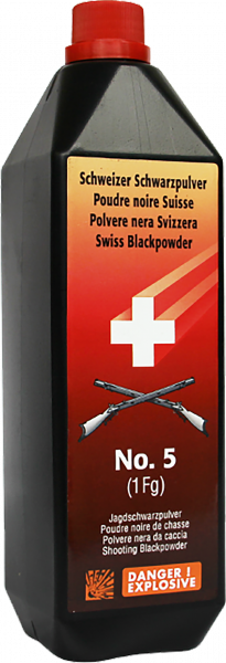 Schweizer Schwarzpulver No. 5 Schwarzpulver