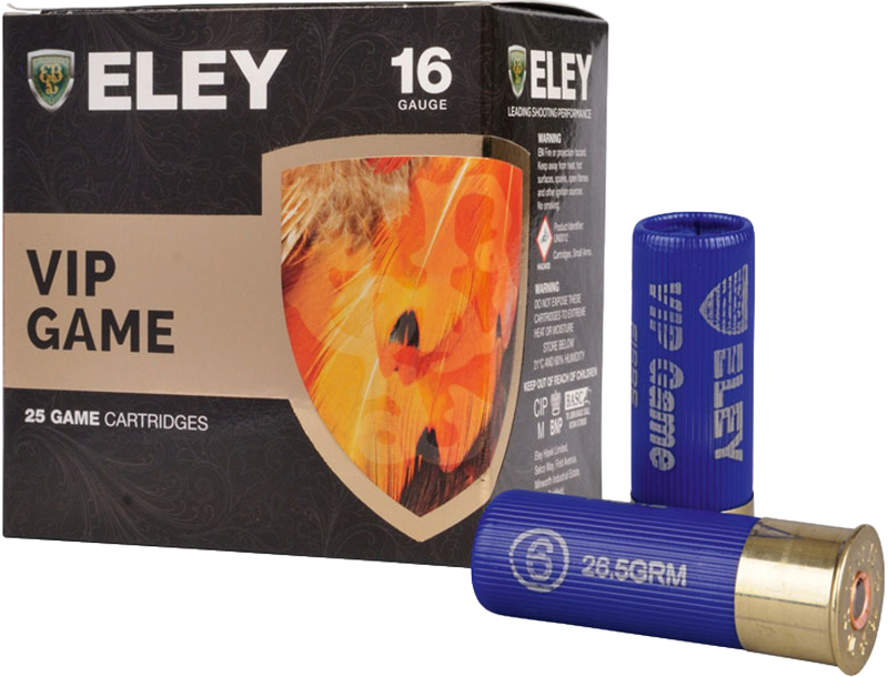 Eley Hawk Vip Game 16 67 5 26 5gr Schrotpatronen Munition Arms24 Com