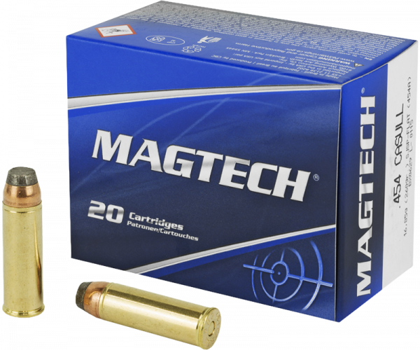 Magtech Standard .454 Casull SJSP 260 grs Revolverpatronen