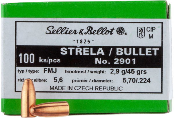 Sellier & Bellot FMJ Langwaffengeschosse 1