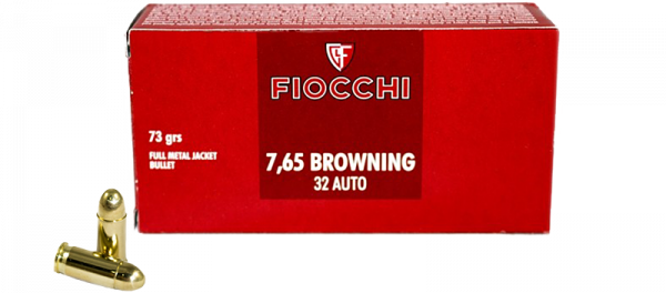 Fiocchi Classic 7,65mm Browning (.32 ACP) FMJ 73 grs Pistolenpatronen