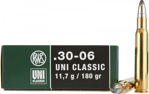 RWS Uni Classic .30-06 Springfield UC 180 grs Büchsenpatronen