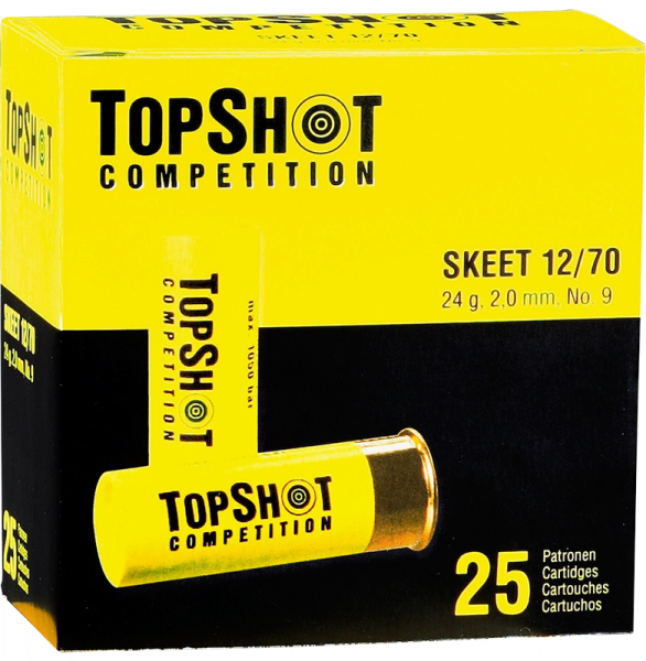 TopShot Skeet 12/70 24 gr Schrotpatronen