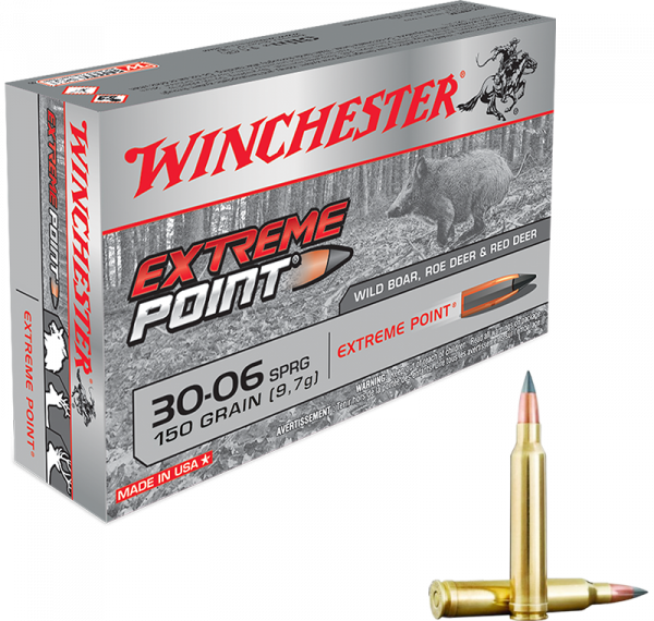 Winchester Extreme Point .30-06 Springfield 150 grs Büchsenpatronen