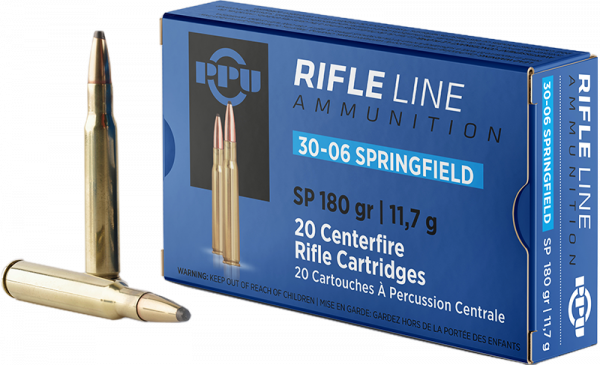 Prvi Partizan Rifle Line .30-06 Springfield SP 180 grs Büchsenpatronen