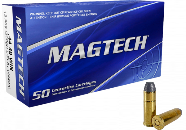 Magtech Standard .44-40 Win LFN 200 grs Revolverpatronen