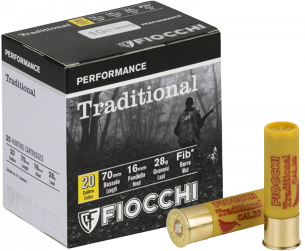 Fiocchi Traditional 20/70 28 gr Schrotpatronen